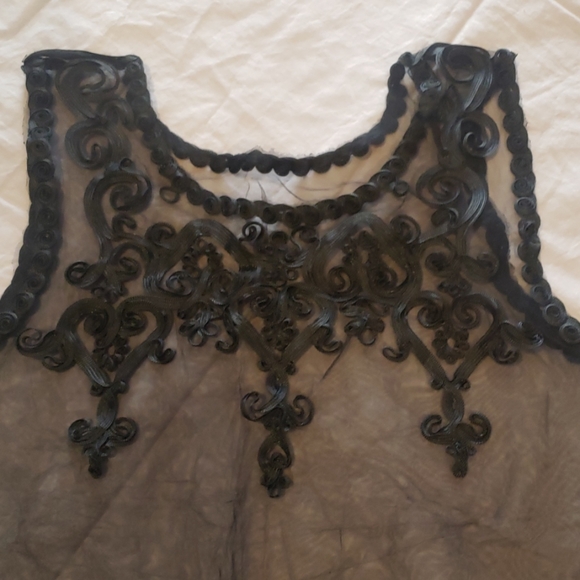 Lilly fashion See through black tank top Size medi - Picture 2 of 2